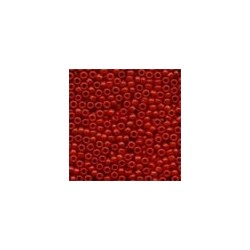 Glass Seed Beads 02063 - Crayon Crimson