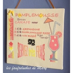 Cocktail : Rosé Pamplemousse - Fanfreluches de Mary