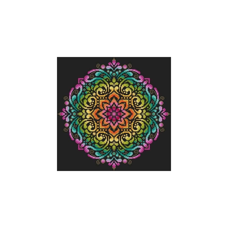 Rainbow Mandala - Shannon Christine Designs
