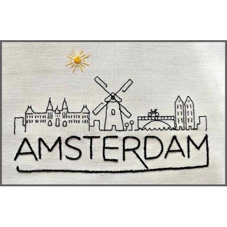 Skyline Amsterdam - F & Z Créations
